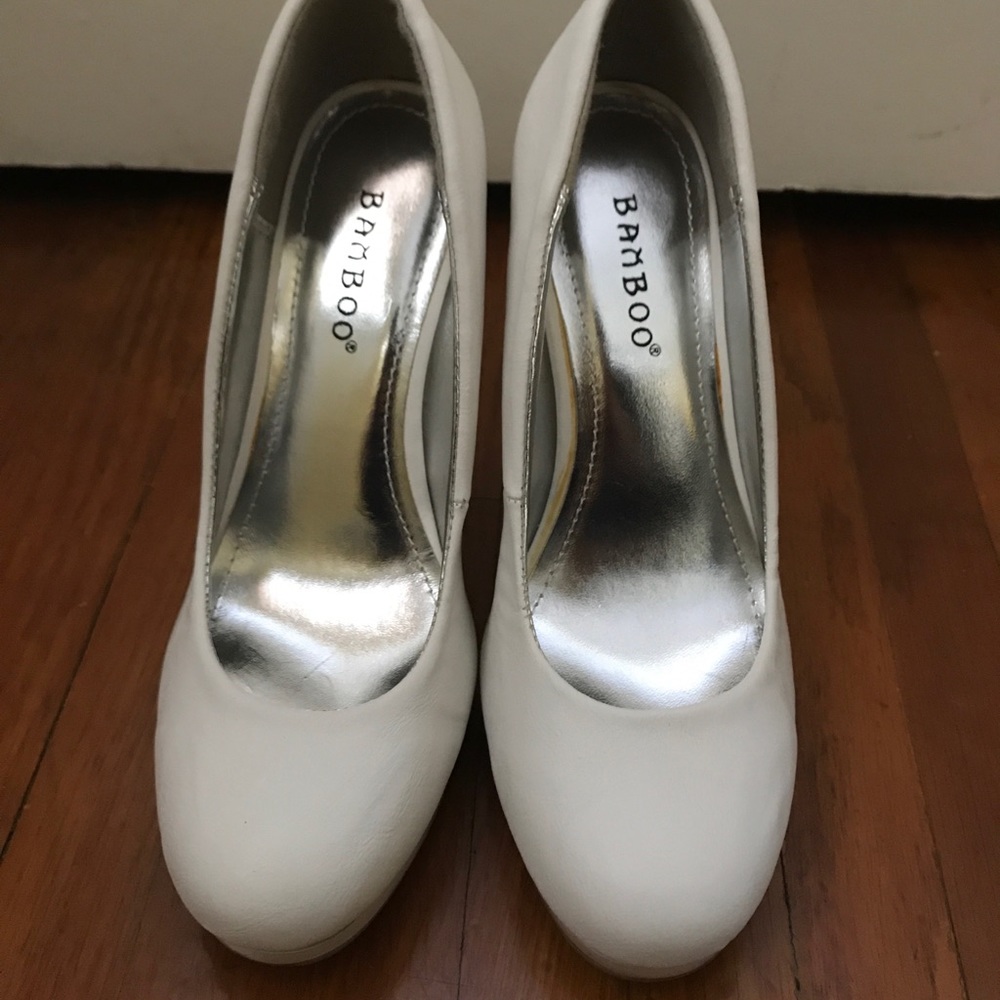Light grey heels
